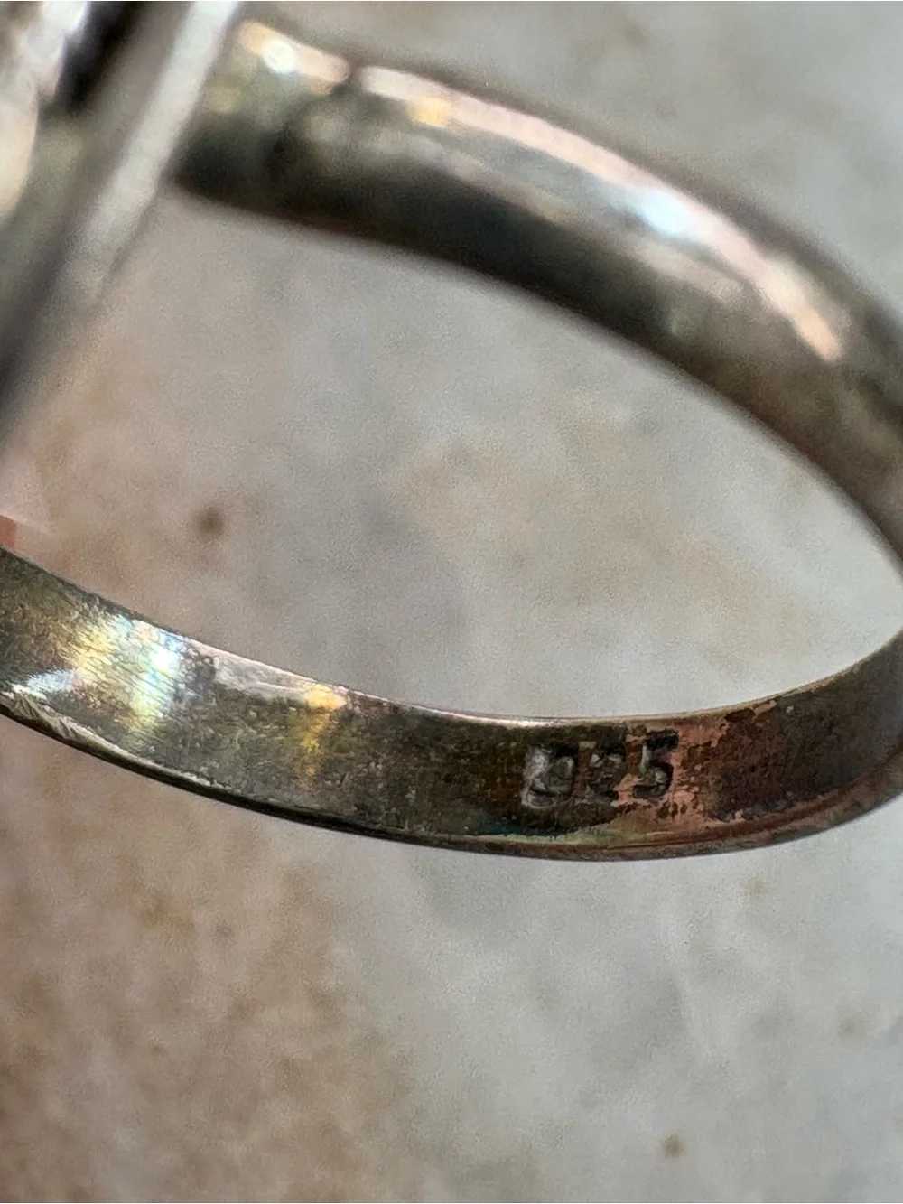 N/A engraved “925